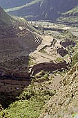 Inca Trail Day 1,  Llactapata archeological complex 